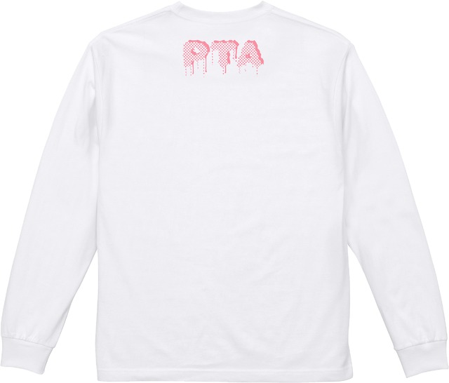 M.L.B L/S TEE white