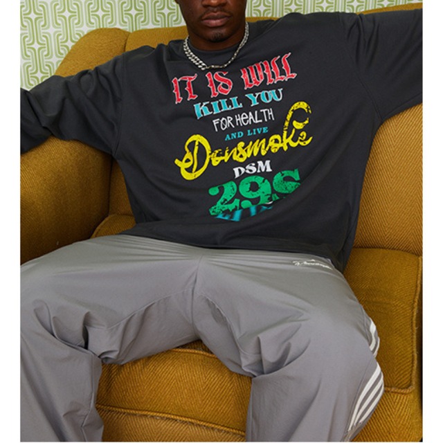 【DRIP1592】DS Multi-Font Logo Print Tee