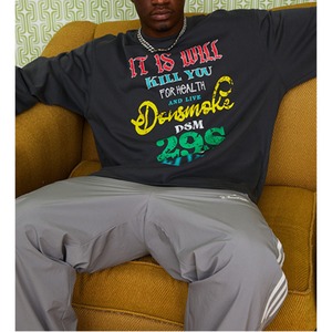 【DRIP1592】DS Multi-Font Logo Print Tee