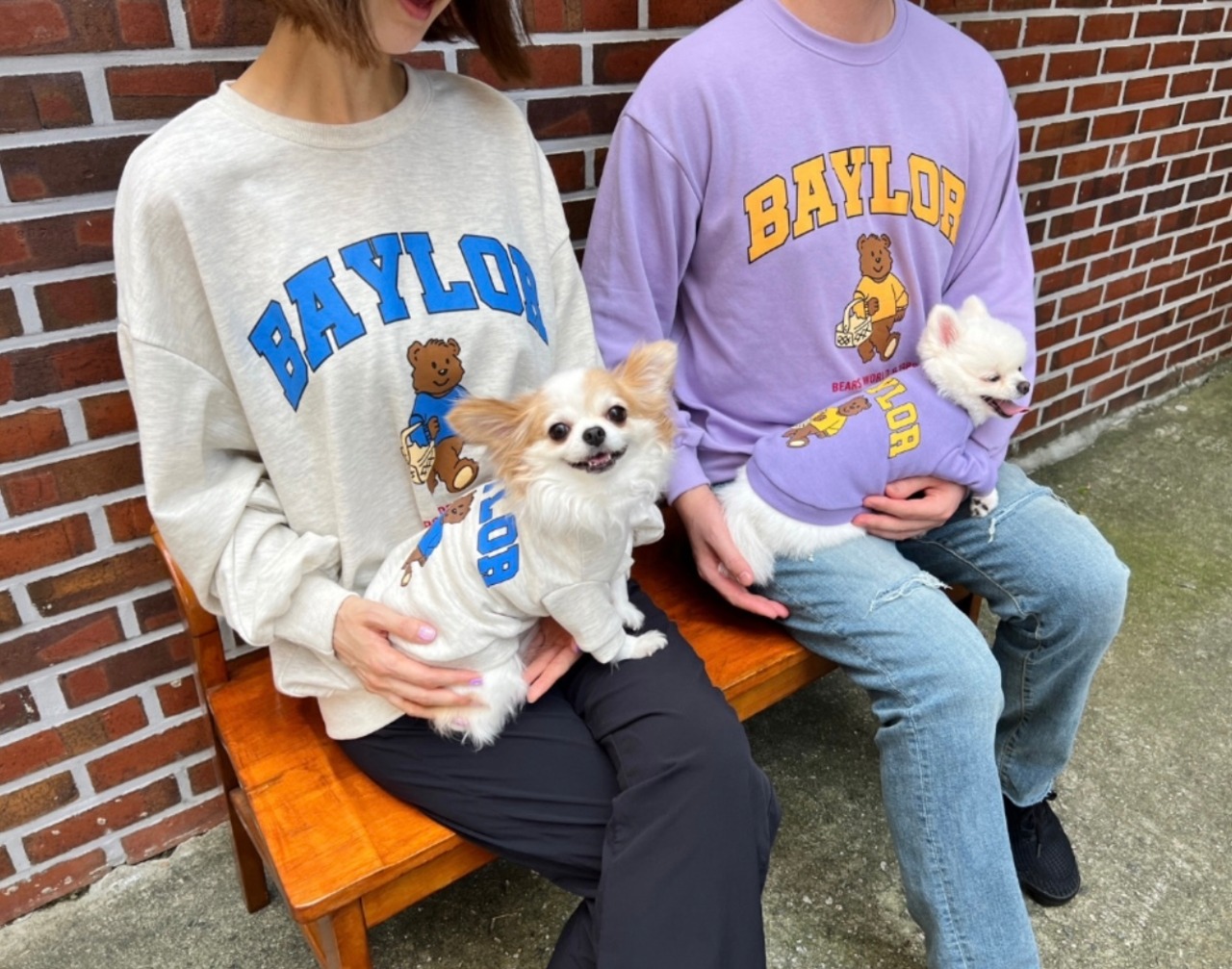 《Apple Apple》BAYLORベアトレーナー