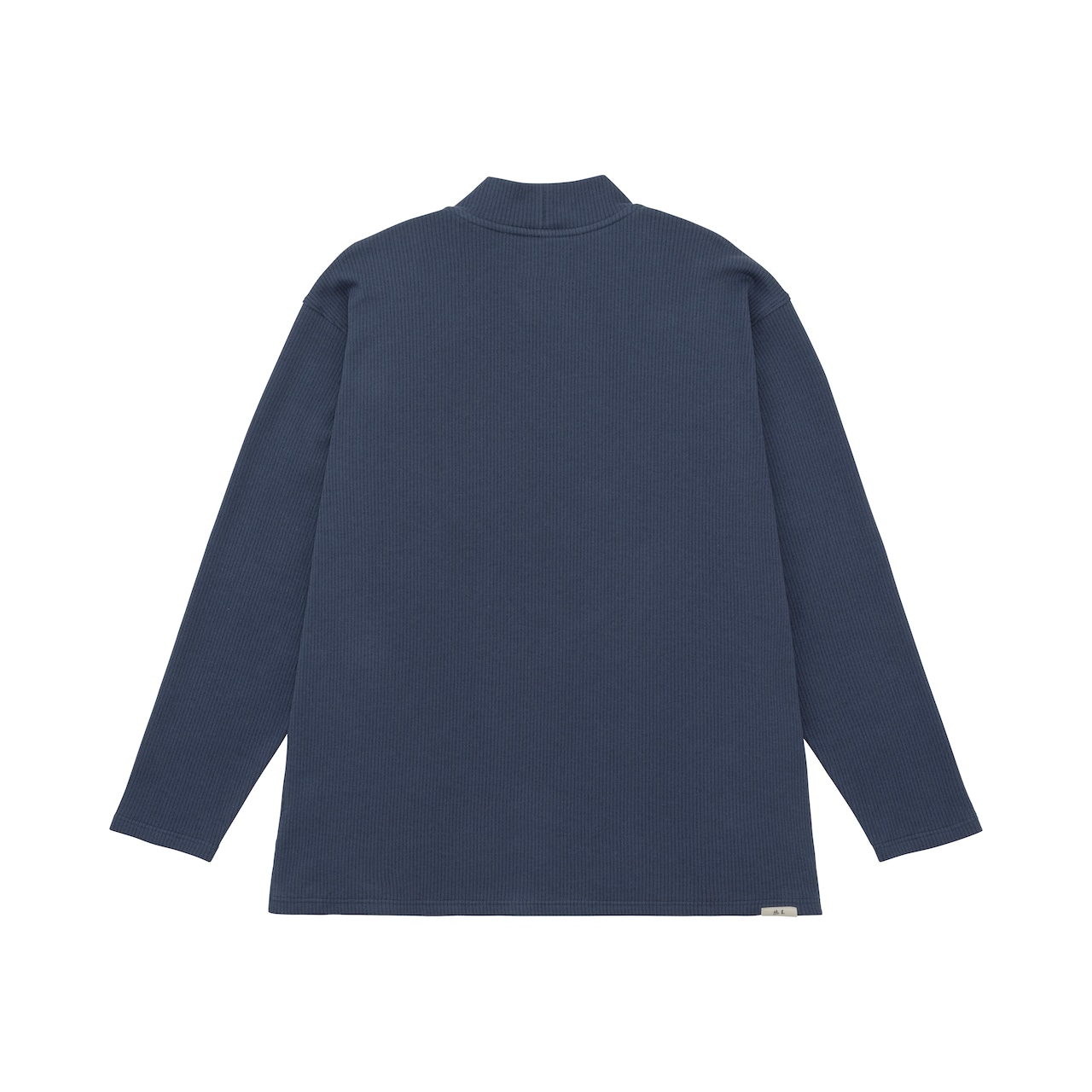 Nercocia. ハトムギ練り込みエイトロックスムース モックネックPO