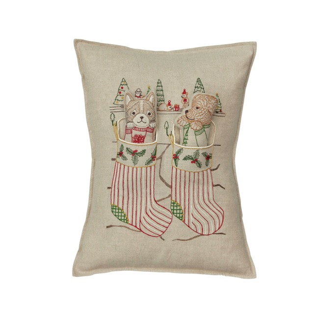 CORAL&TUSK [Stockings Pocket Pillow] 30x40cm クリスマスの靴下 ポケット&ドールクッション (コーラル・アンド・タスク)