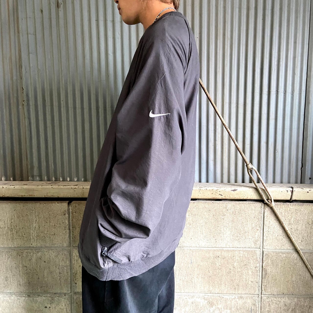 00s NIKE GOLF ナイキ ゴルフ プルオーバージャケット teck系