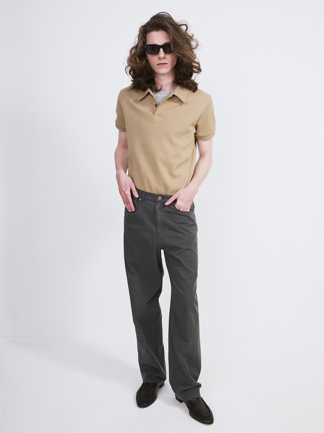 [RECTO][MEN] CASUAL COTTON PANTS (CHARCOAL GREY) 正規品 韓国ブランド 韓国通販 韓国代行 韓国ファッション レクト メンズ 日本 店舗