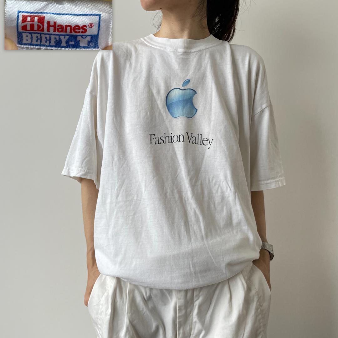 サイズLアップル Tシャツ 企業ロゴ ヴィンテージ 非売品 オフィシャル レア 希少