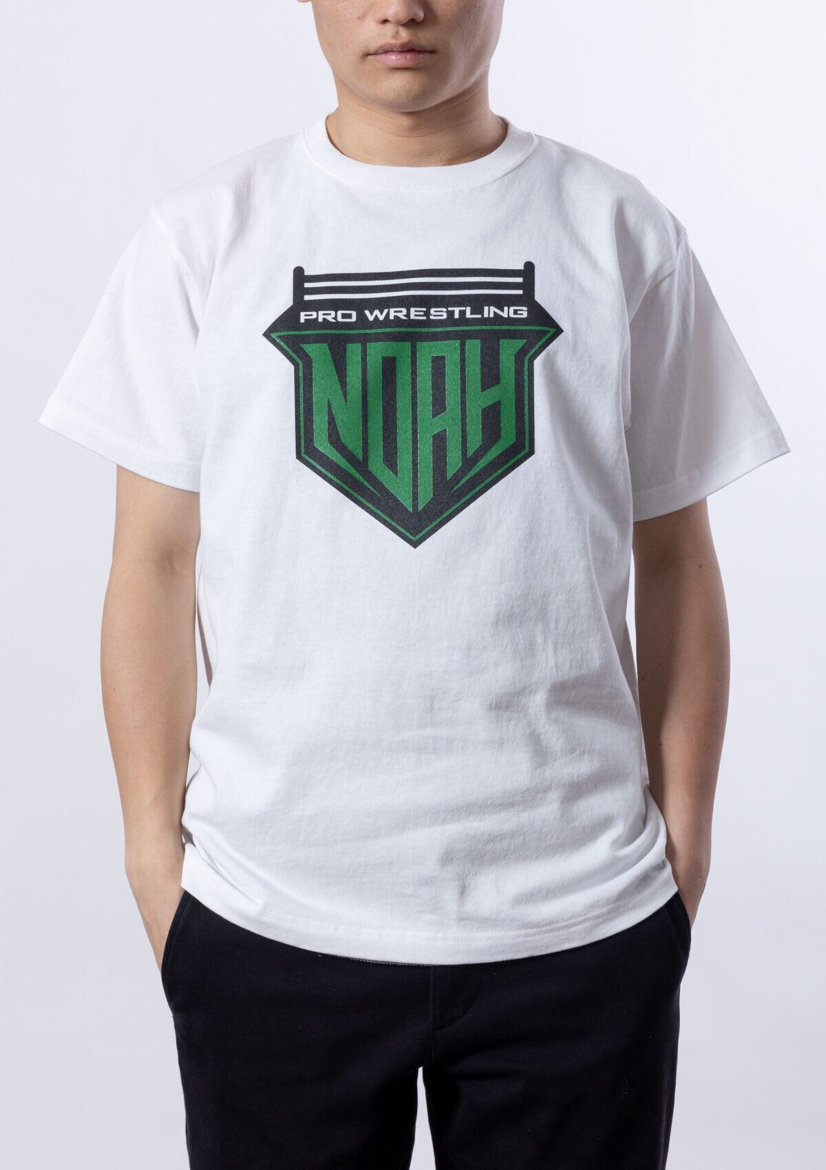 ノアロゴTシャツ 白Ver. NOAH | プロレスショップ・リングサーチ