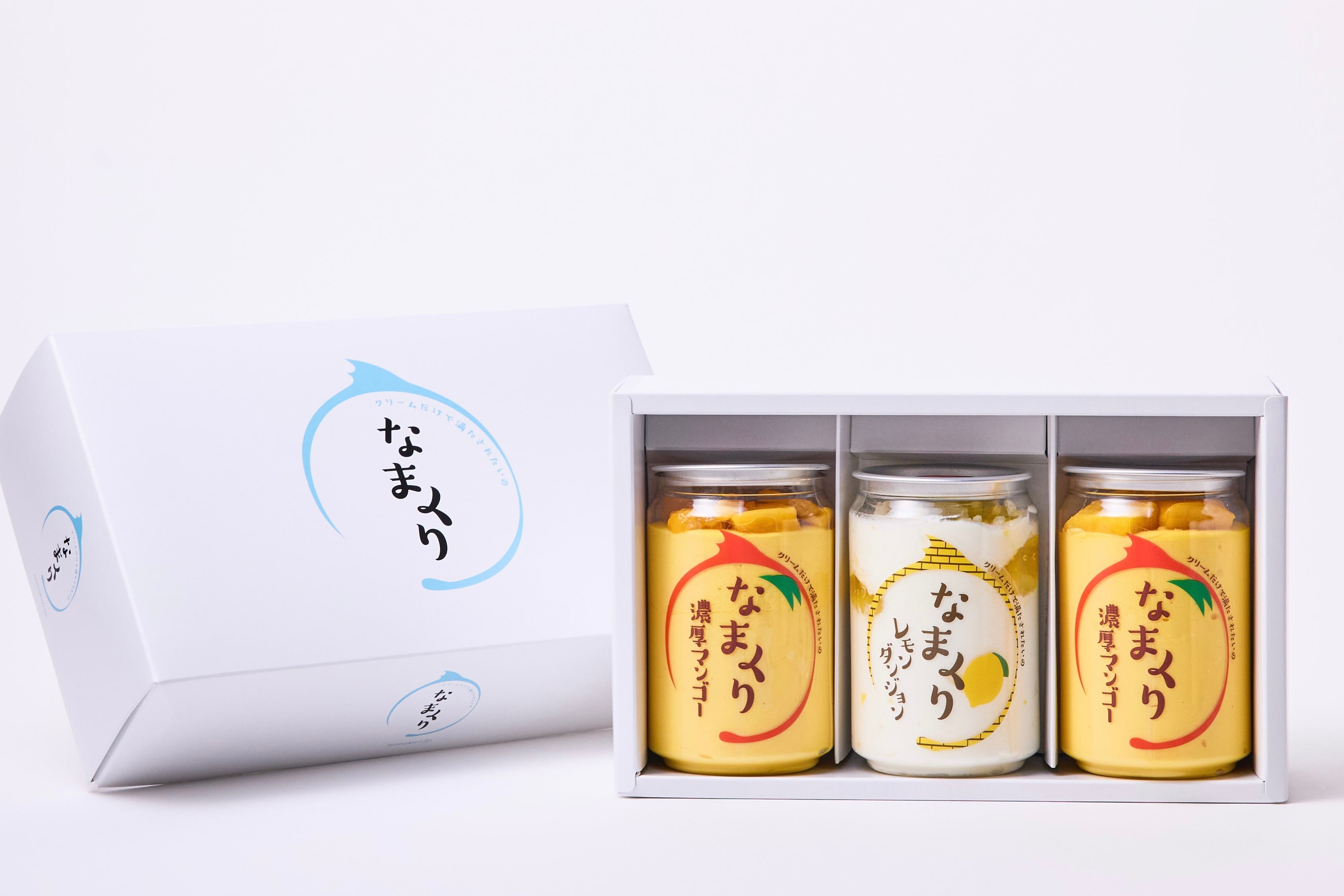 濃厚マンゴー2缶、レモンダンジョン1缶セットギフトボックス【到着予定