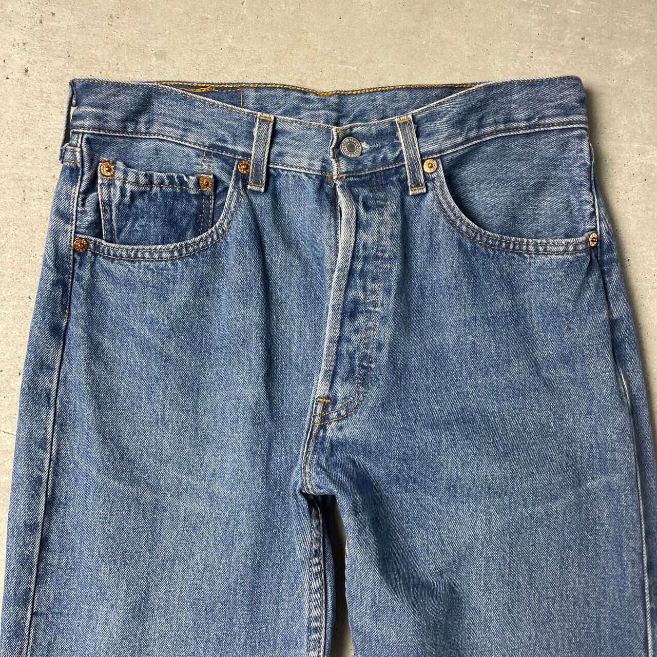 90年代 フランス製 Levi's ユーロリーバイス 501 ストレートデニム