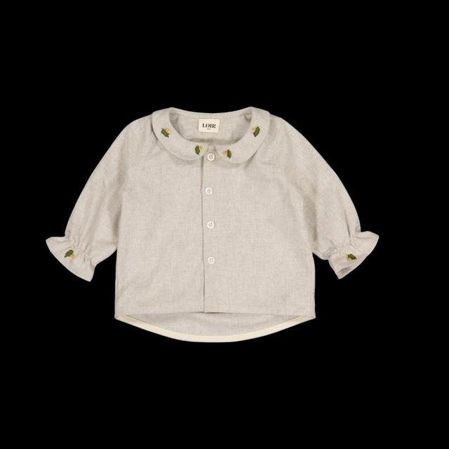 【即納】PAOLA Shirt - Cream　【LOIR Paris】