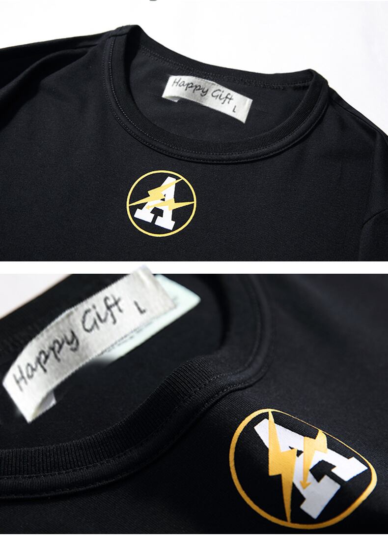 全2色 Tシャツ カットソー プリント カジュアル ストリート 