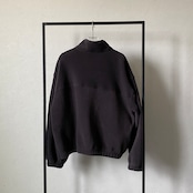 【受注予約:11月上旬入荷予定】ウォームフリースハーフジップBZ/チャコール