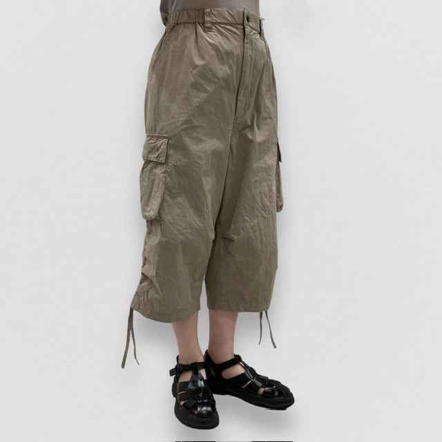 Vlas Blomme クロップドカーゴパンツ