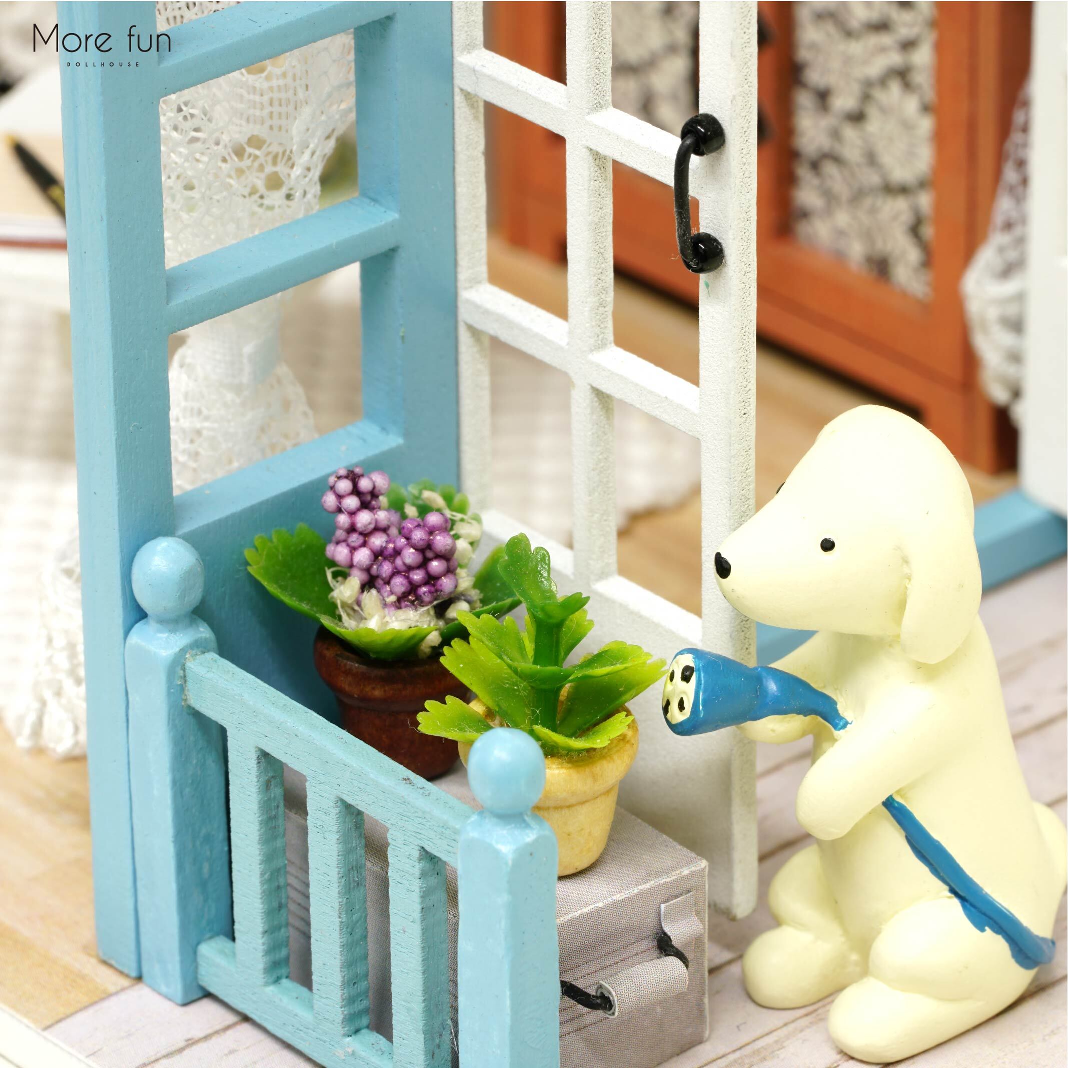 DIY ミニチュア ドールハウス 手作りキット miniature dollhouse kit