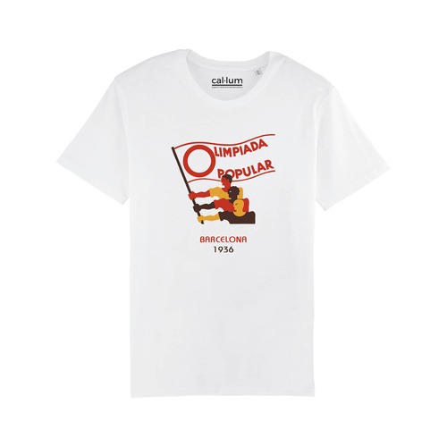 スペイン語Tシャツ Olimpiada popular / M・L