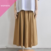 【7月13日まで限定販売】 LinenYa | タックスカート