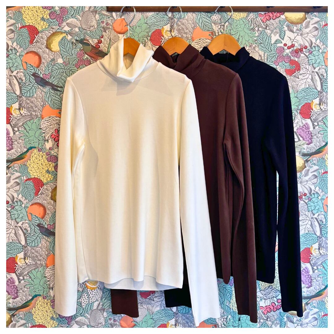 【CLOCHE】ストレッチタートルインナー