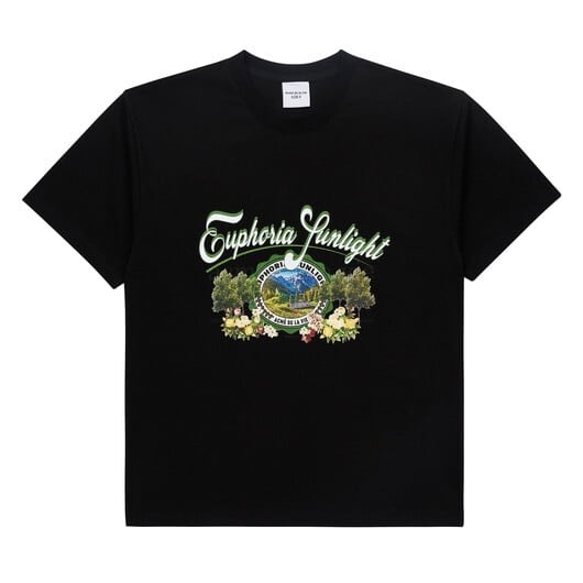 【ACME DE LA VIE】GREENERY ARTWORK BASIC S/S T-SHIRT  (ADLV-15)【リサ × アクメドラビ/BLACKPINK/LISA/T-SHIRT/Tシャツ/ルーズシルエット/韓国/2022ss/春夏コーデ/韓国ファッション/海外ファッション/ストリート】