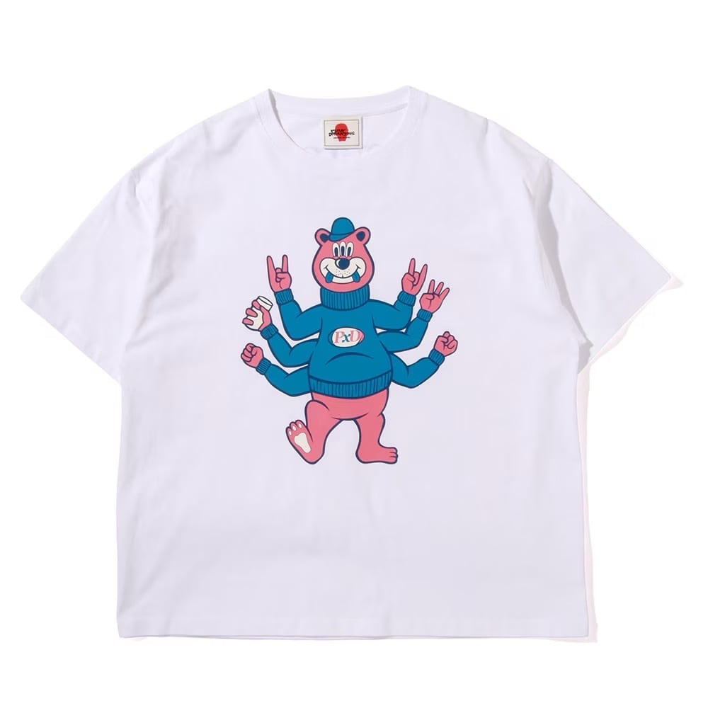 PUNK DRUNKERS】パンクドランカーズ あいつっちロンTEE (WHITE) ロング