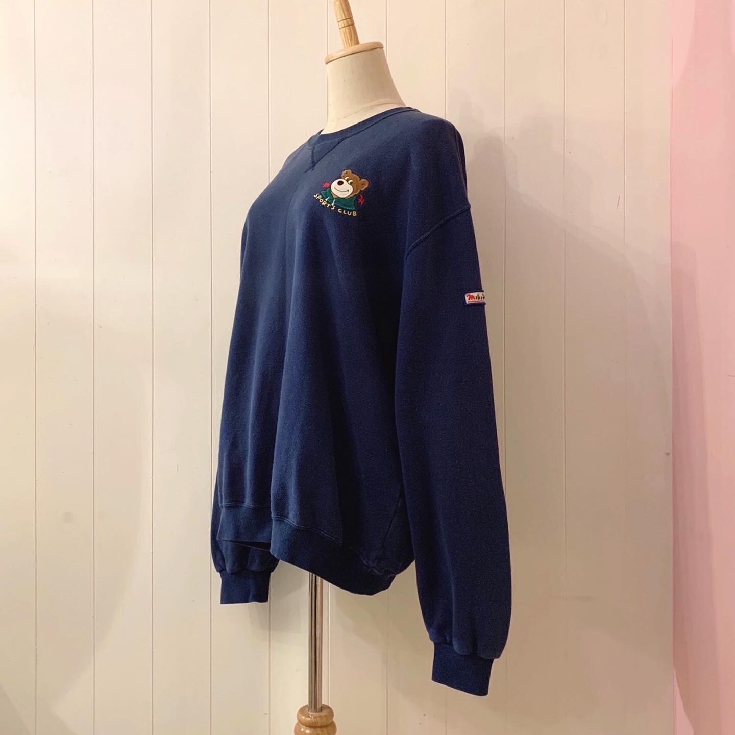 MIKIHOUSE / bear wappen sweat