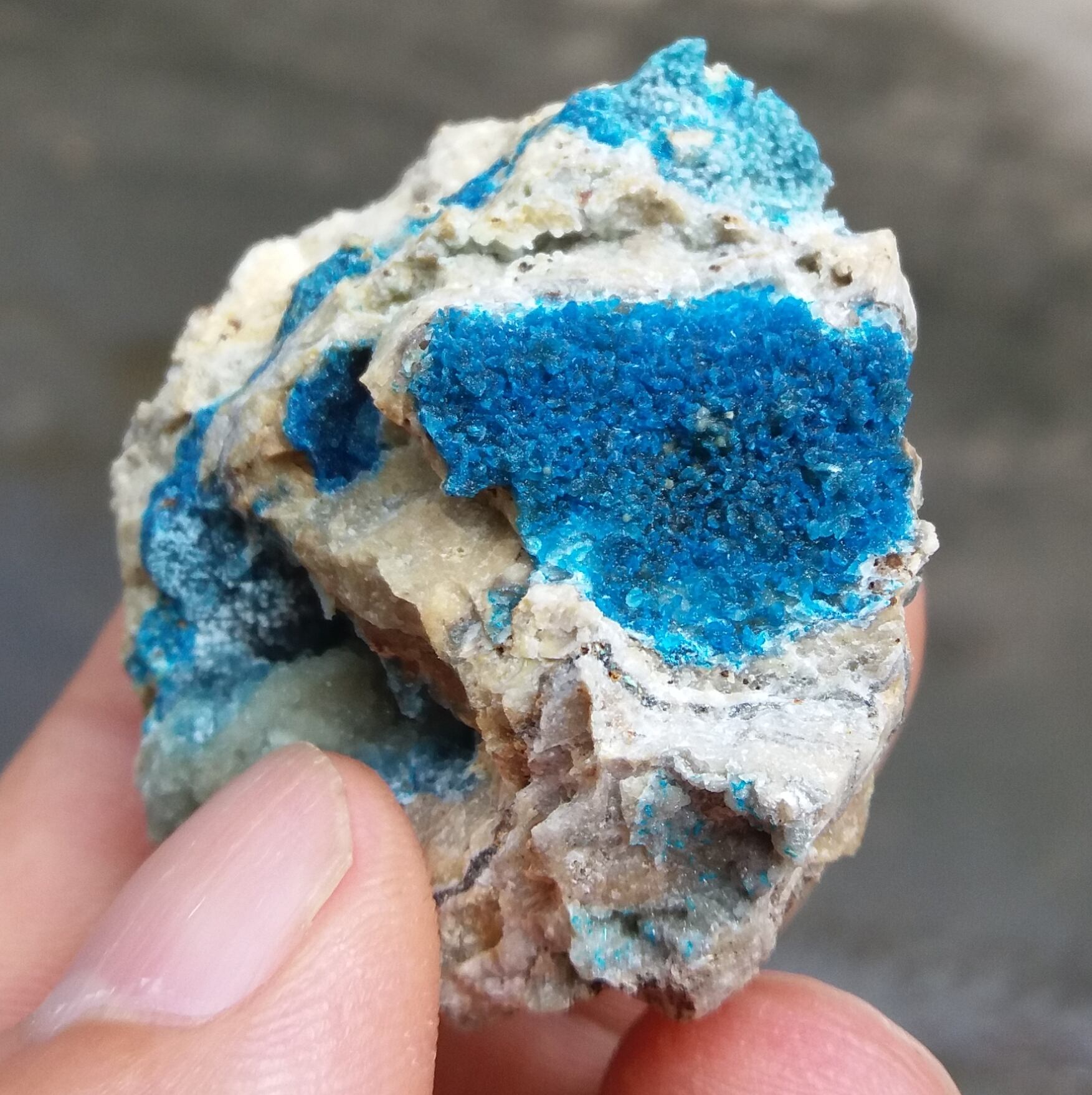 超稀産】ベゼライト（Veszelyite）・48g（中国産鉱物標本） | Pay ID