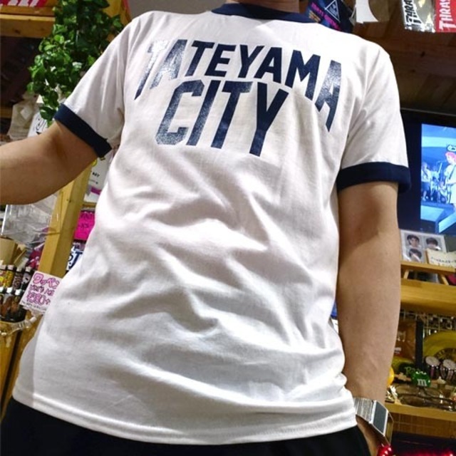TATEYAMA CITY リンガーTシャツ【立山町】
