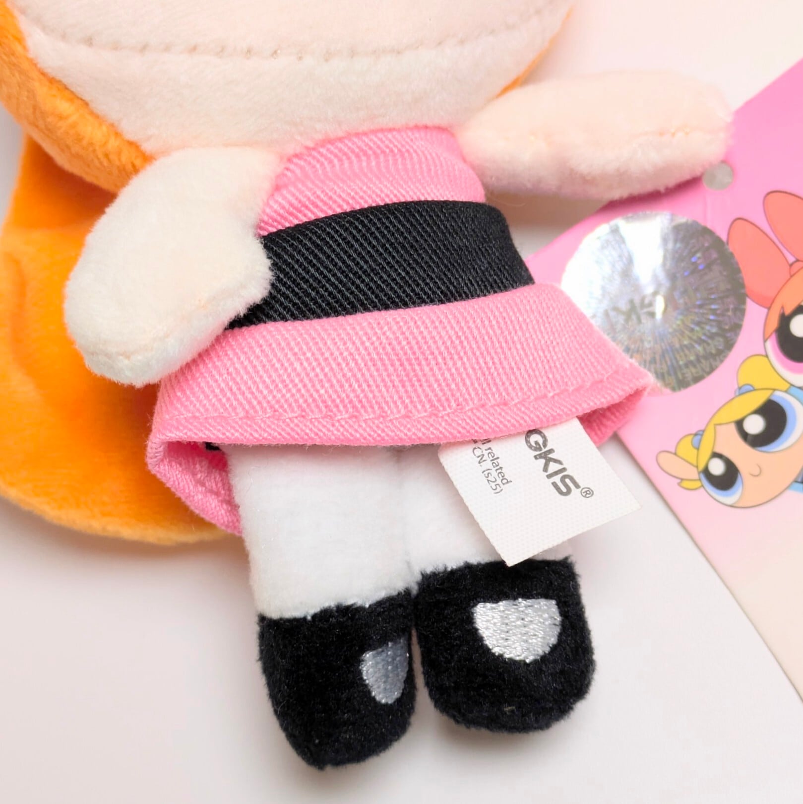 【 The Powerpuff Girls ( パワーパフガールズ ) 】 ぬいぐるみキーホルダー / plush Keychain / マスコット 〚アメリカン雑貨 アメトイ〛