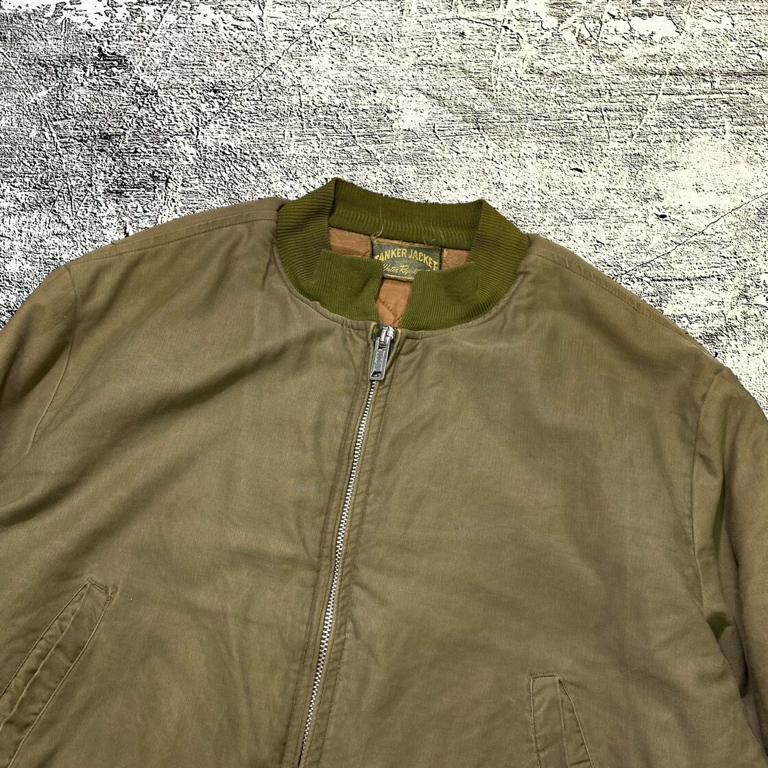 60s 70s Water Repellent Tanker Jacket タンカースジャケット 