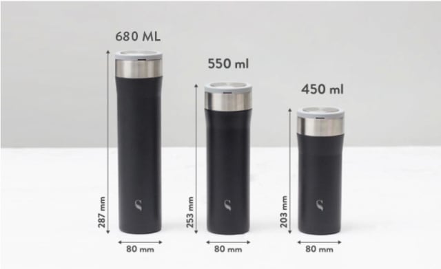 Swanz 磁器製 KOKORO フラスク 700ml 水筒 ボトル | swanz-japan