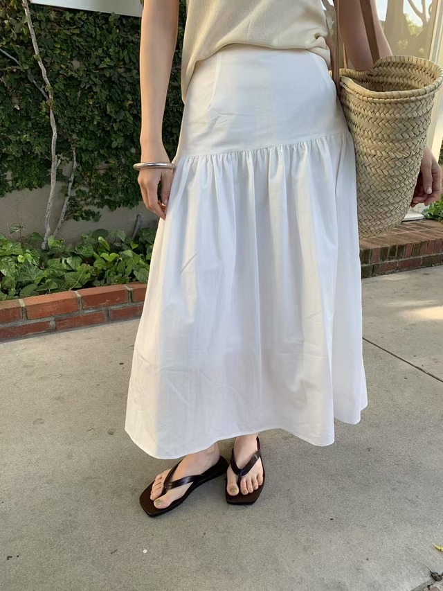 (vegetable) Breeze cotton skirt