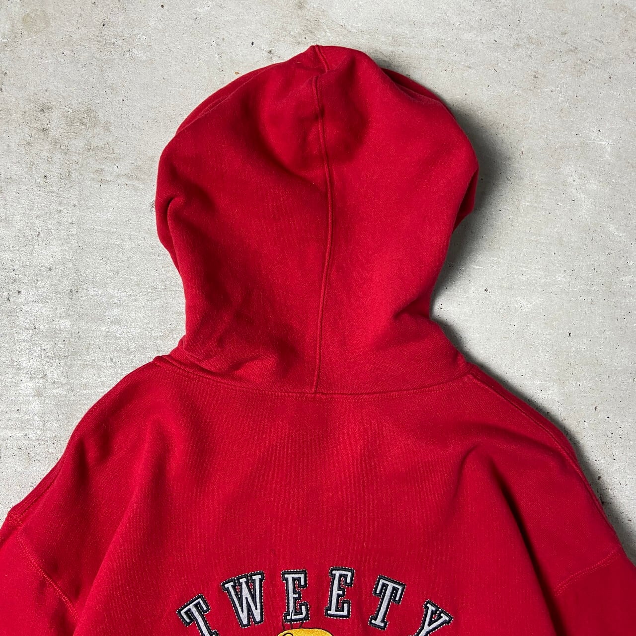 00年代 TWEETY トゥイーティー スウェット フルジップパーカー メンズ
