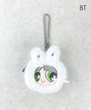 F268040_The Powerpuff Girls×Flapper ホワイトうさみみポーチ