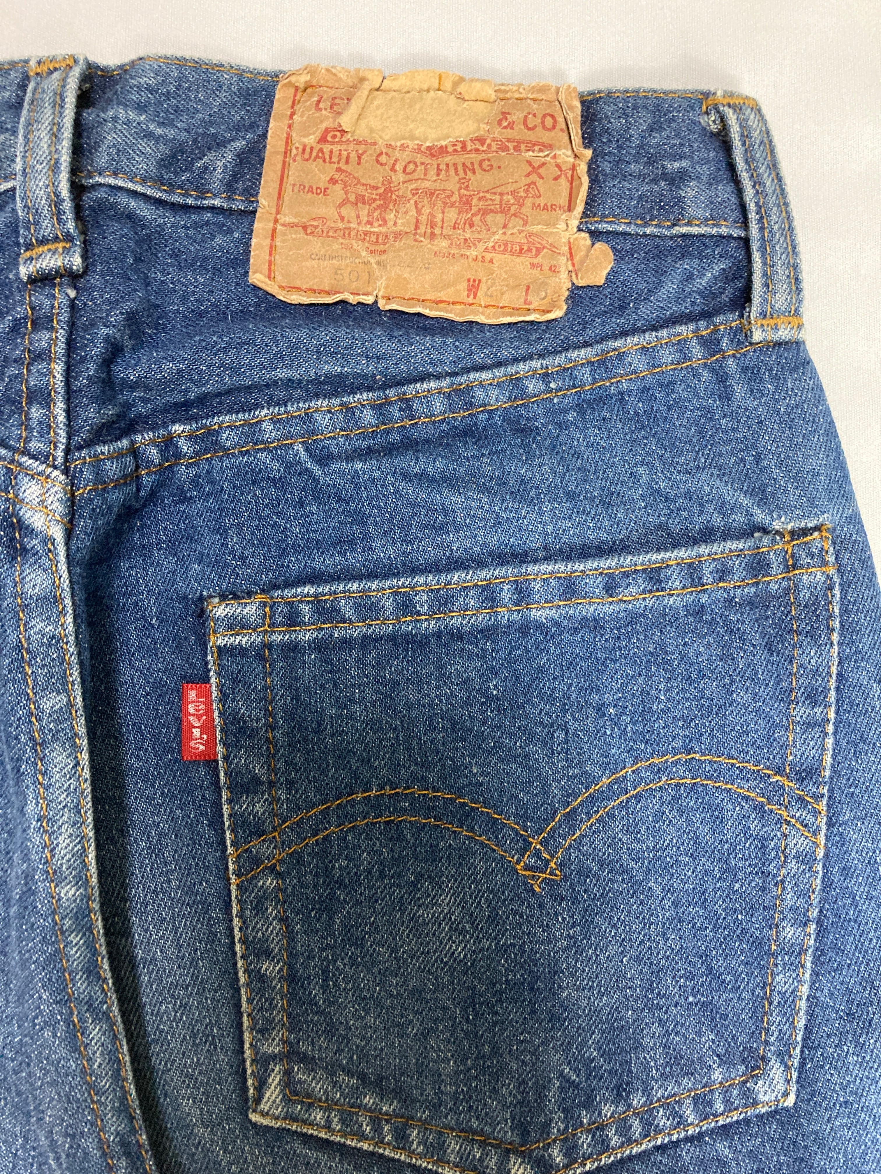 Levi's 501 66後期 赤耳 1980's MADE IN U.S.A | YIELD VINTAGE