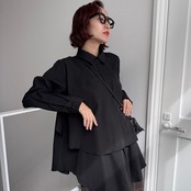 レイヤードオーバーSH/ブラック