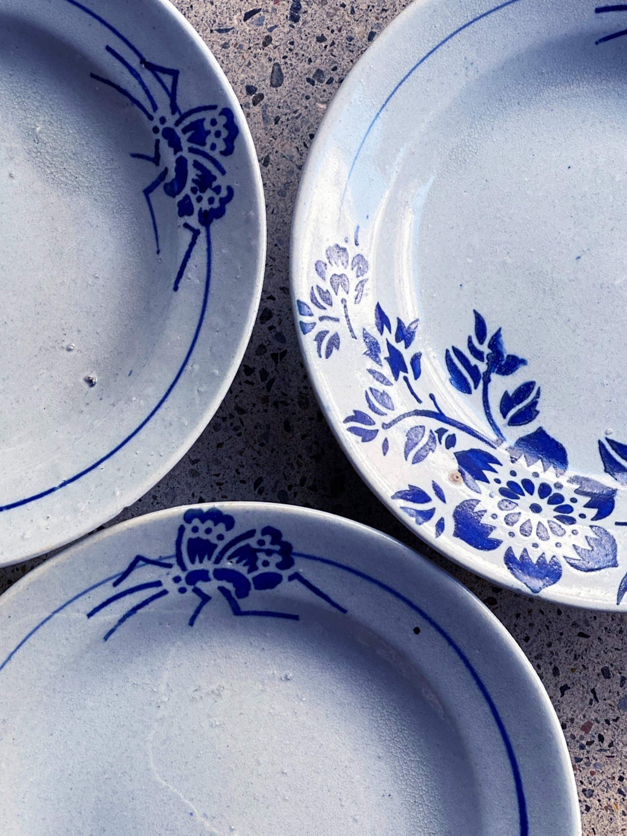 ヴィンテージソンべ焼き／中皿