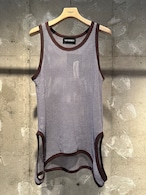 24SS YUKI HASHIMOTO(ユーキハシモト) / MESH TWIN TANK TOP  / 241-01-0603