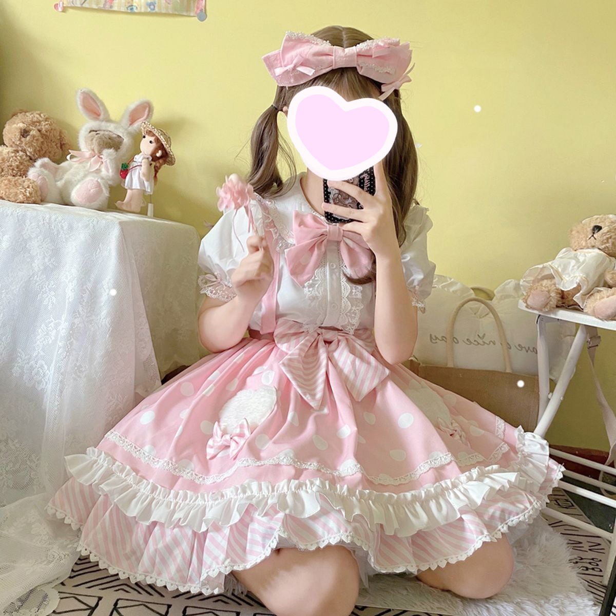 Angelic Pretty アシンメトリーフリルスカート☆値下げ☆