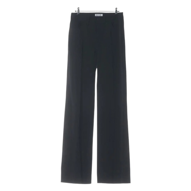 Rare◇BALENCIAGA Wool Tan Pants Black 672359 34 946