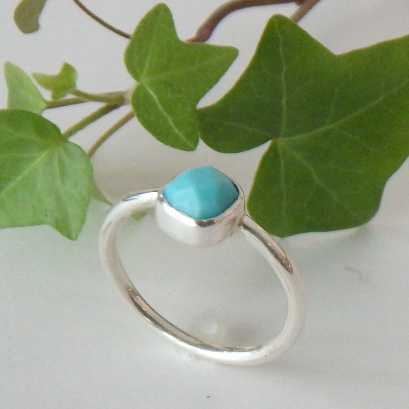 天然ターコイズ,グリーン,ニードル,シルバー925,リング,指輪  
