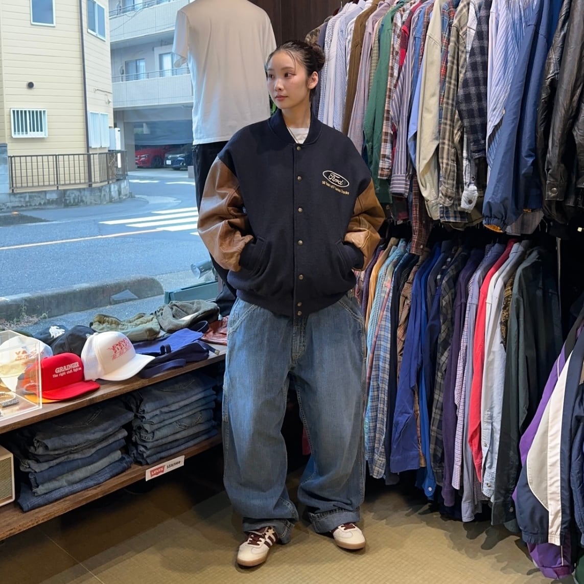 古着屋様 最後アンチに物申す。 ⁡ #えみ店長セレクトBOX #古着全身コーデBOX
