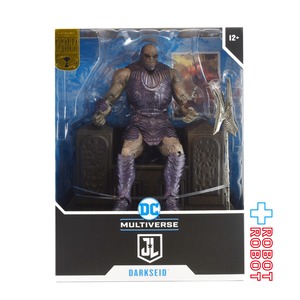 マクファーレン・トイズ DCマルチバース ジャスティス・リーグ ザック・スナイダーカット ダークサイド (玉座付き) 7インチ アクションフィギュア 未開封