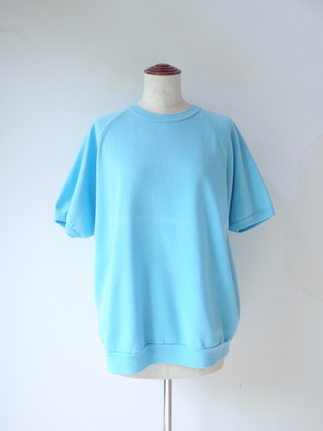 80s Blank S/S Sweat "Light Blue"