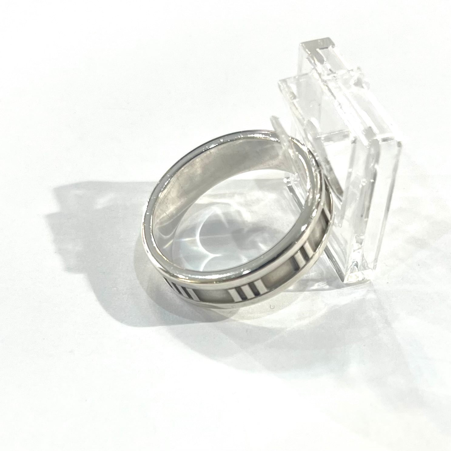 TIFFANY&CO】【21号】2634 時を纏う シルバー925号アトラスリング指輪