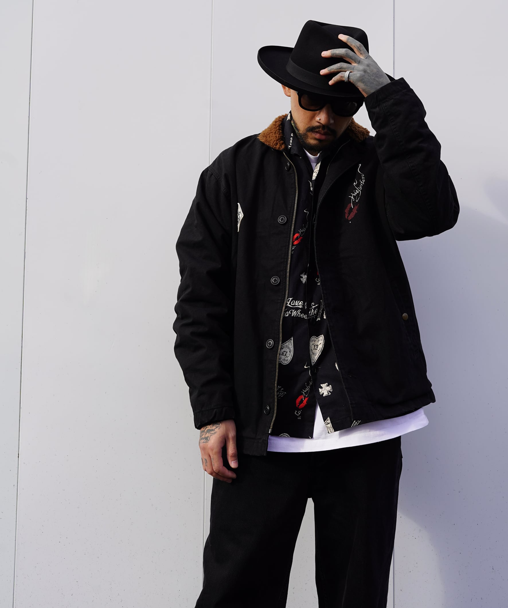 2025Winter】N-1 DECK JACKET【BLACK】 | THE HIGHEST GOODOLD