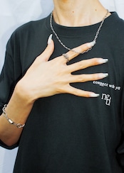 『花びらの勇姿』 petal chain necklace