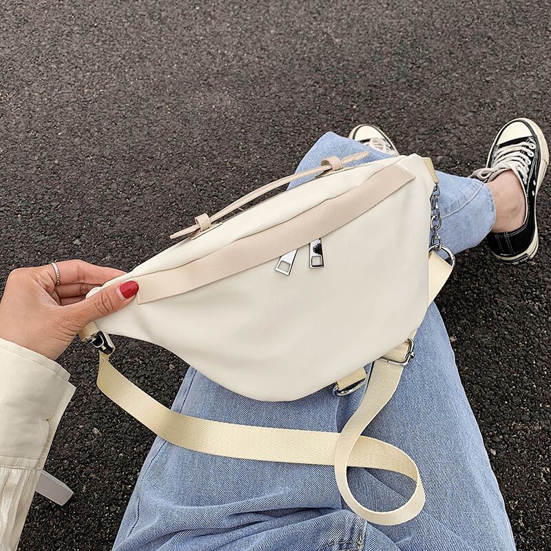 バッグ2020夏の新しい波バージョンワイルドチェーンシングルショルダーメッセンジャーバッグネット赤ファッションチェストバッグウエストバッグ Tiancai_Wing_Bag0180686