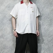 ~60's NAT NAST rayon bowling shirt