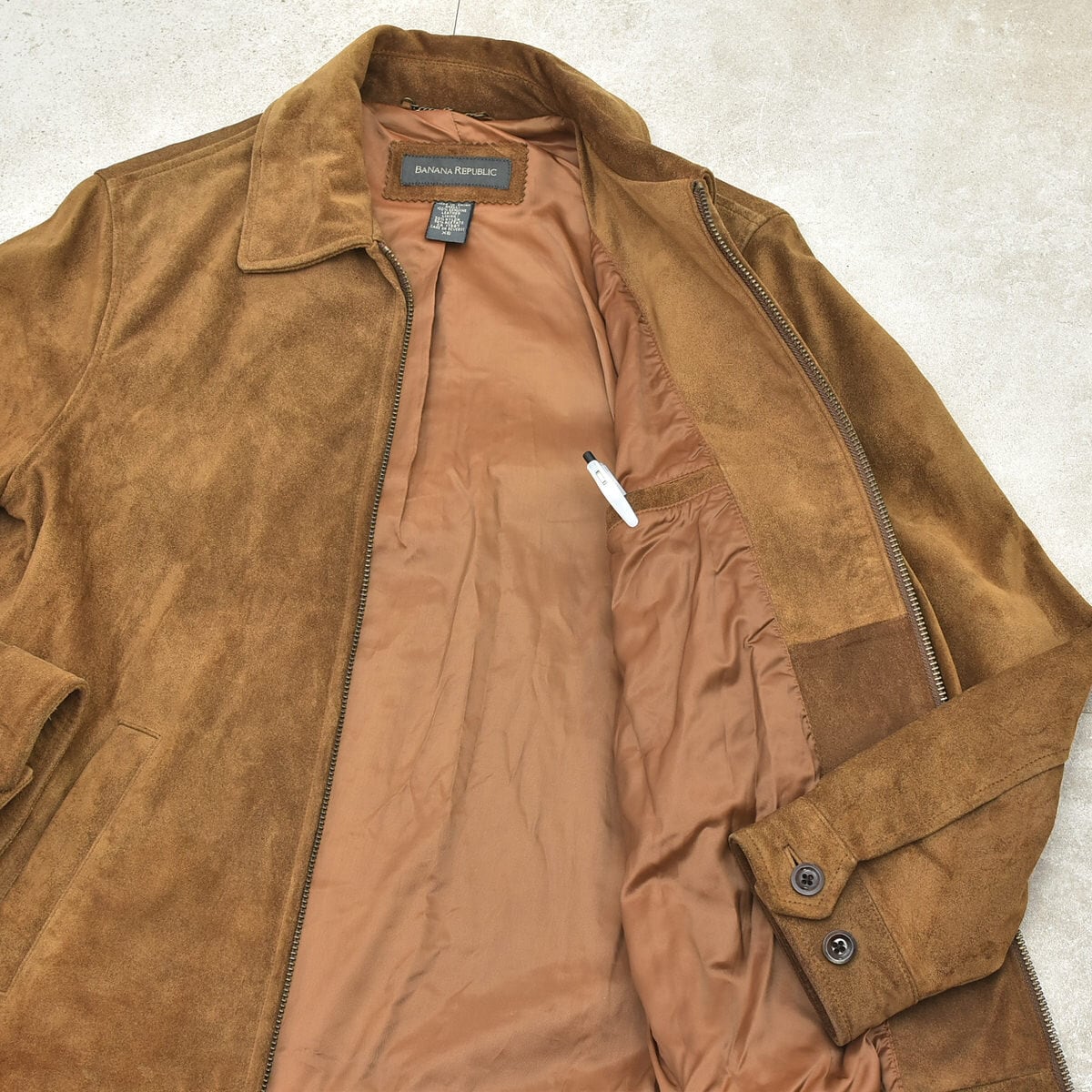 00's BANANA REPUBLIC single leather jkt | 古着屋 grin days memory 