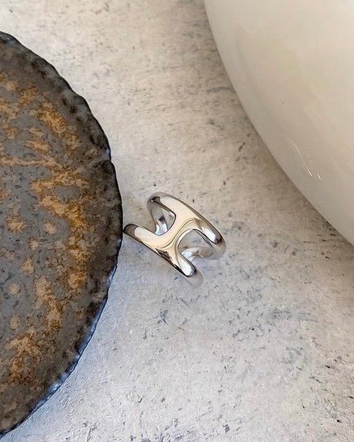 S925 H ring II (R48)