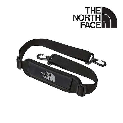 THE NORTH FACE ザノースフェイス ショルダーストラップ バッグ用 交換ベルト パッド付き 肩掛けストラップ Dリング付き 長さ150cm アウトドア対応 NM91461 BLACK