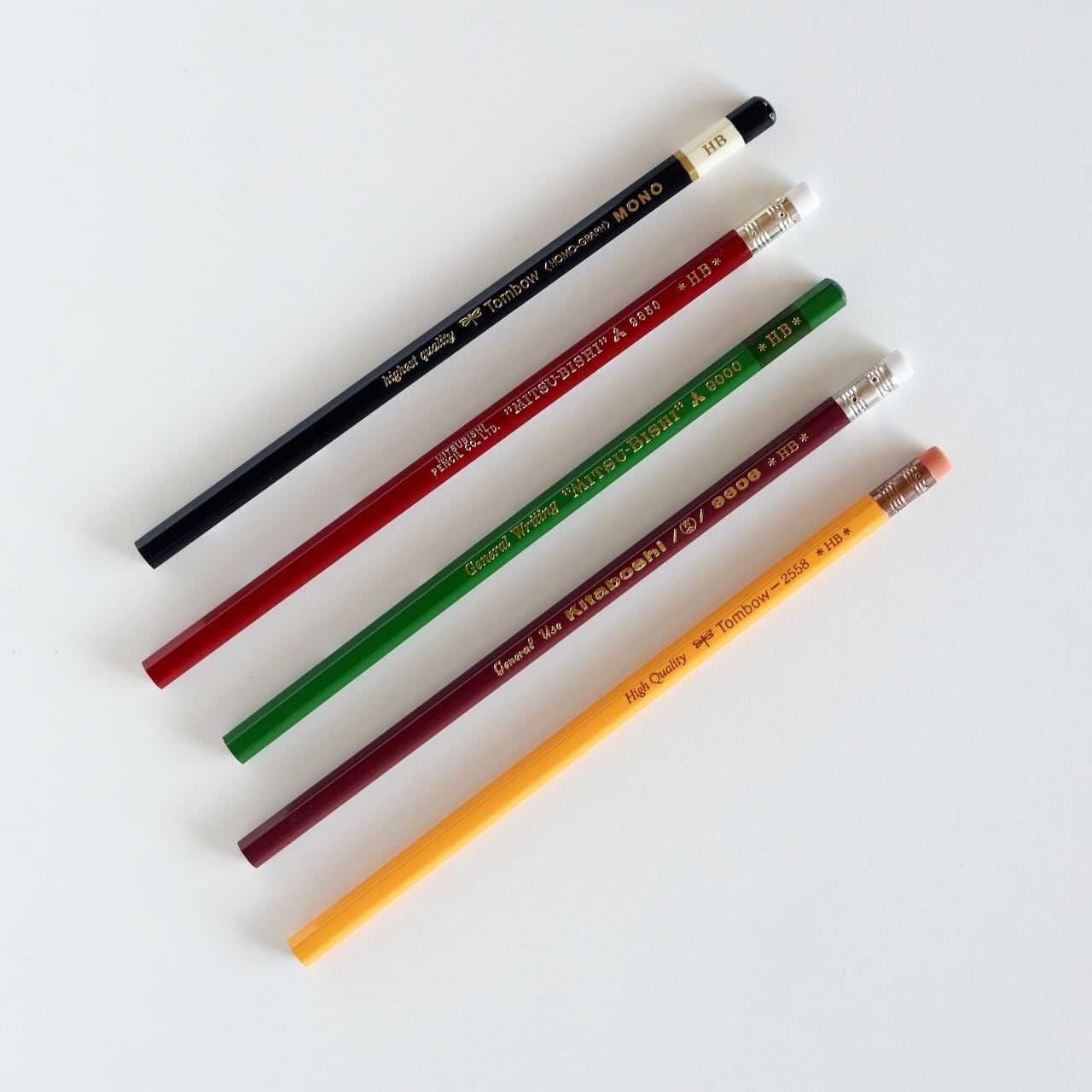 三菱鉛筆 消しゴム付き 9850 HB 2本 | pen-info SHOP